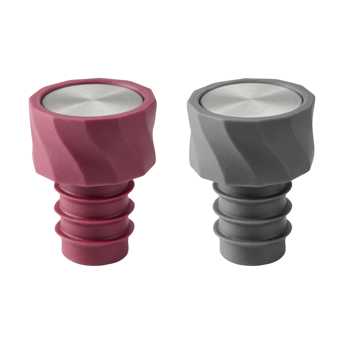 Dorre Vivi Wine Stopper 2-Pack 4.5cm Black-burgundy
