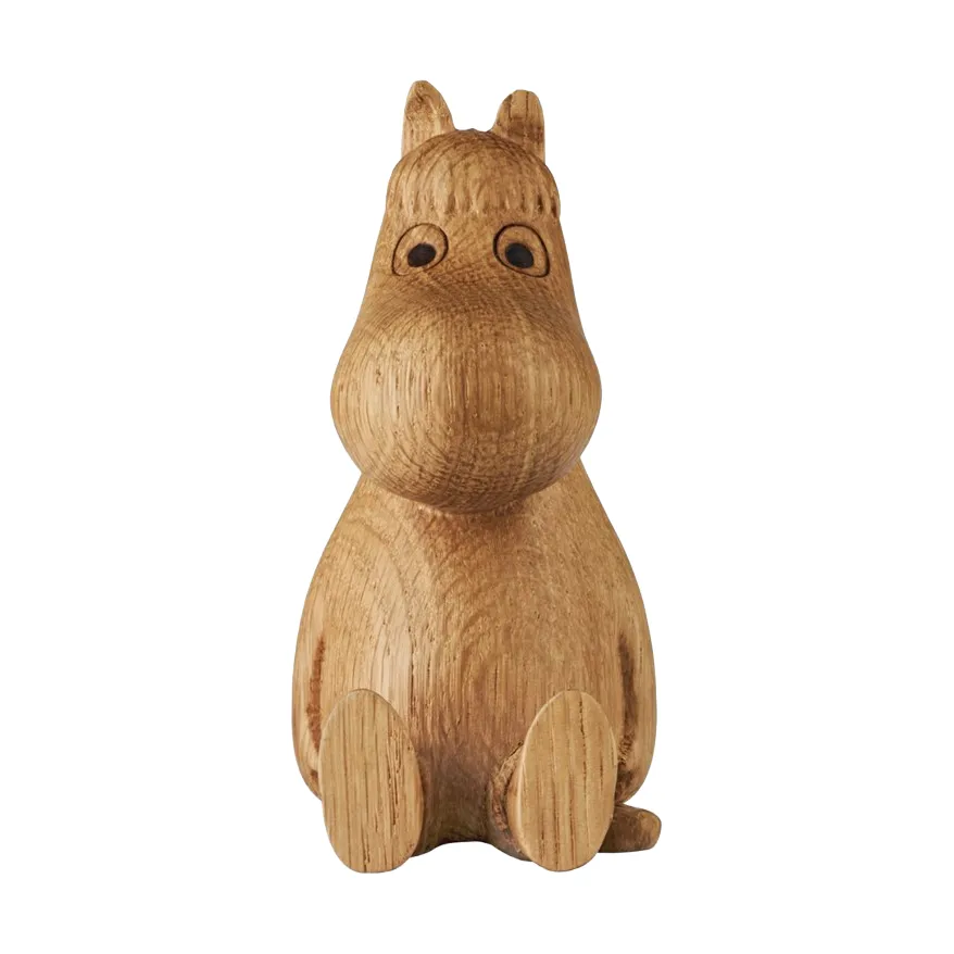 Moomin wood decoration Snorkmaiden 10 cm, OAK (FSC) Dsignhouse x Moomin