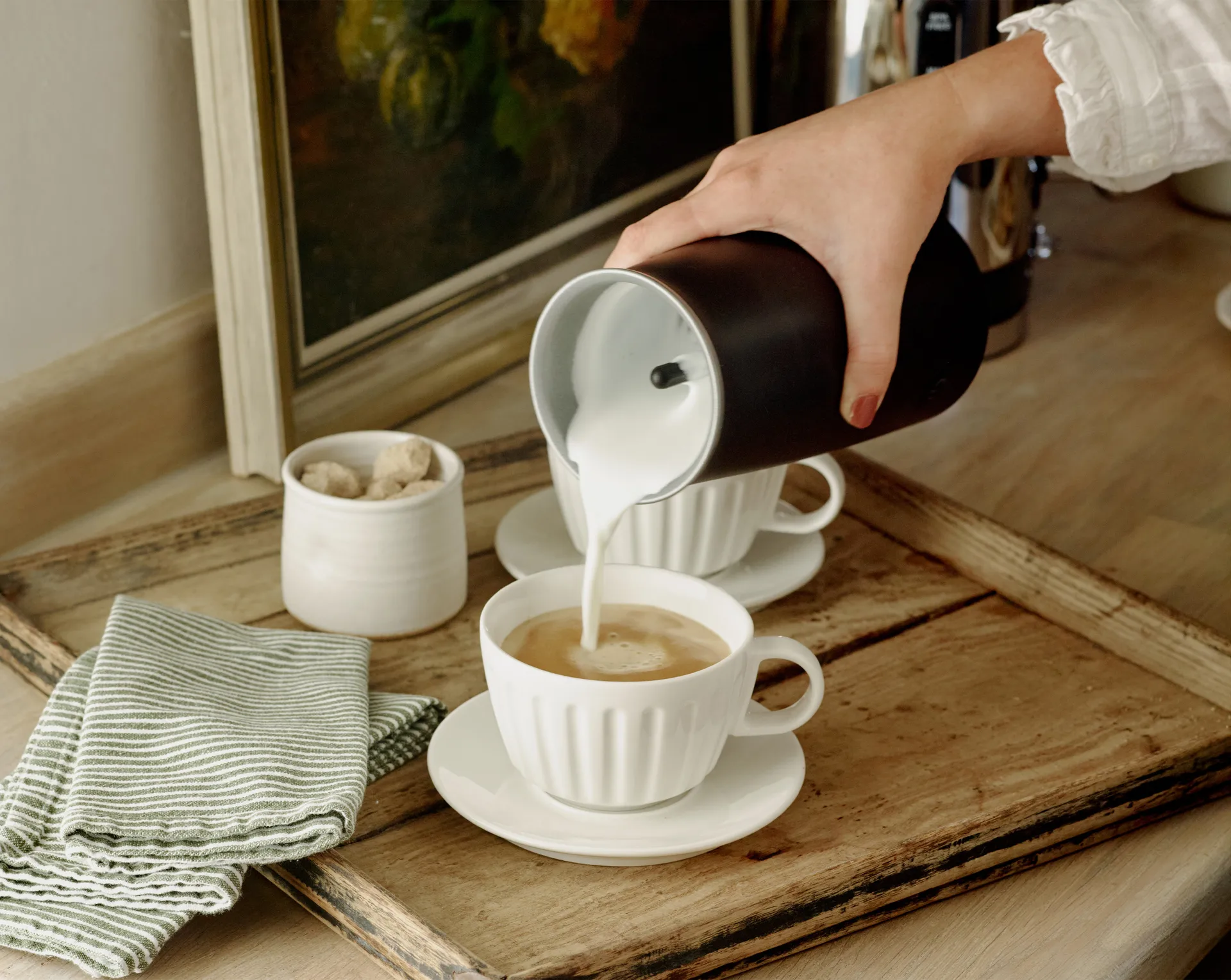 Dualit milk frother with chocolate function 20.5 cm, Black Dualit