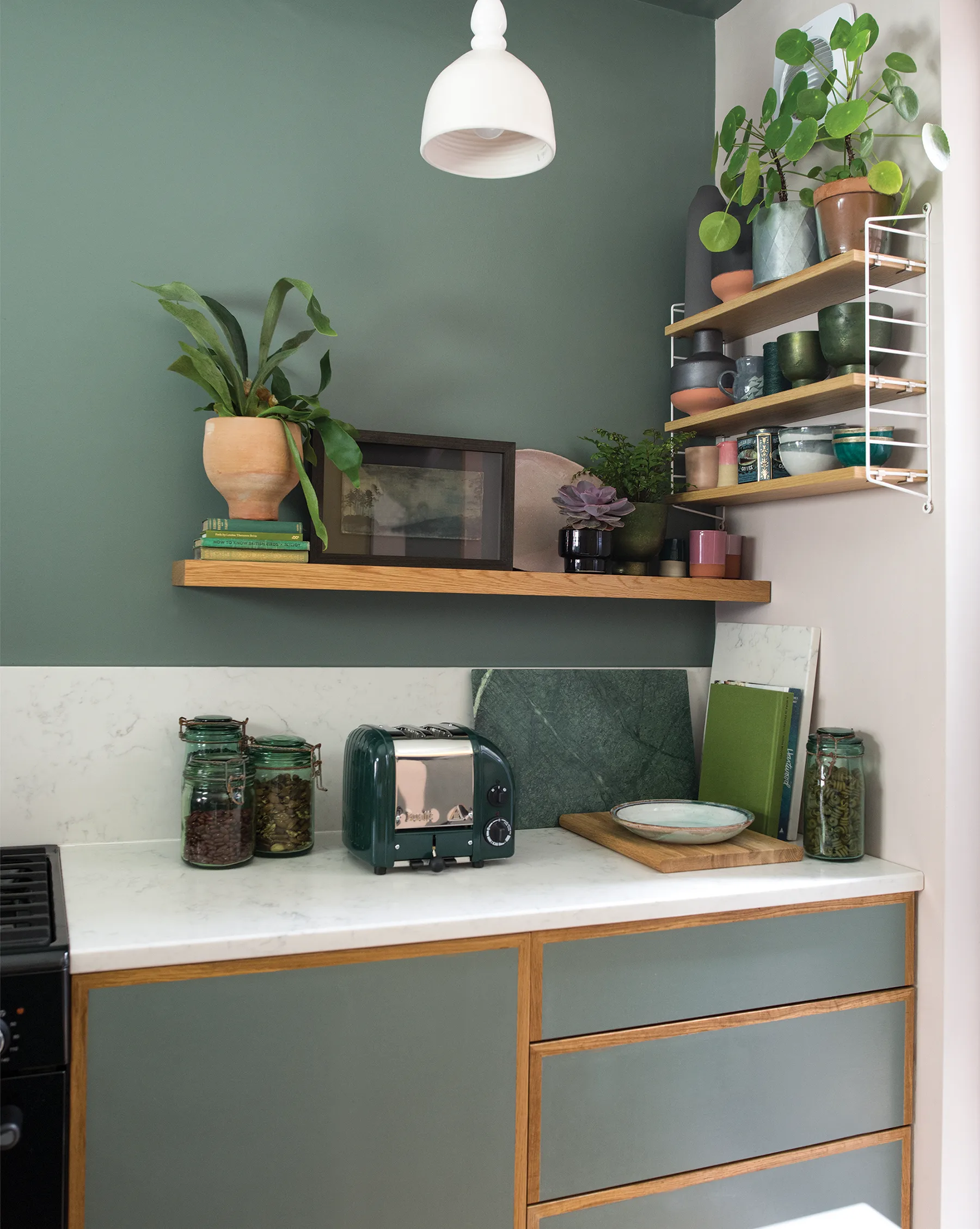 Toaster Classic 2 slices, Dark green Dualit