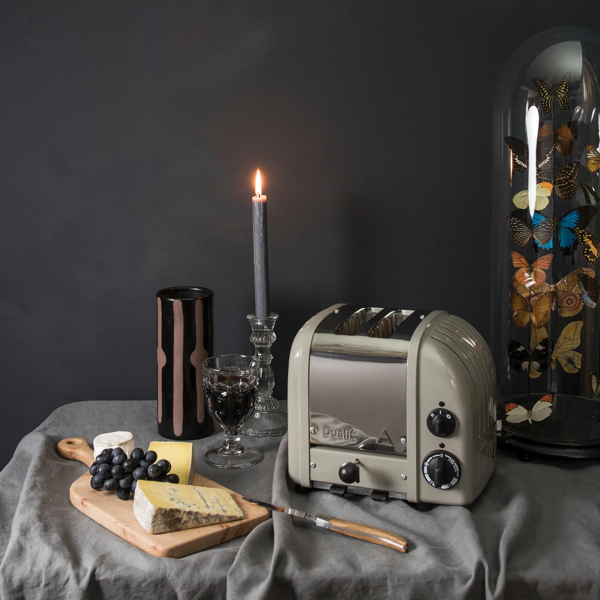 Toaster Classic 2 slices, Grey Dualit