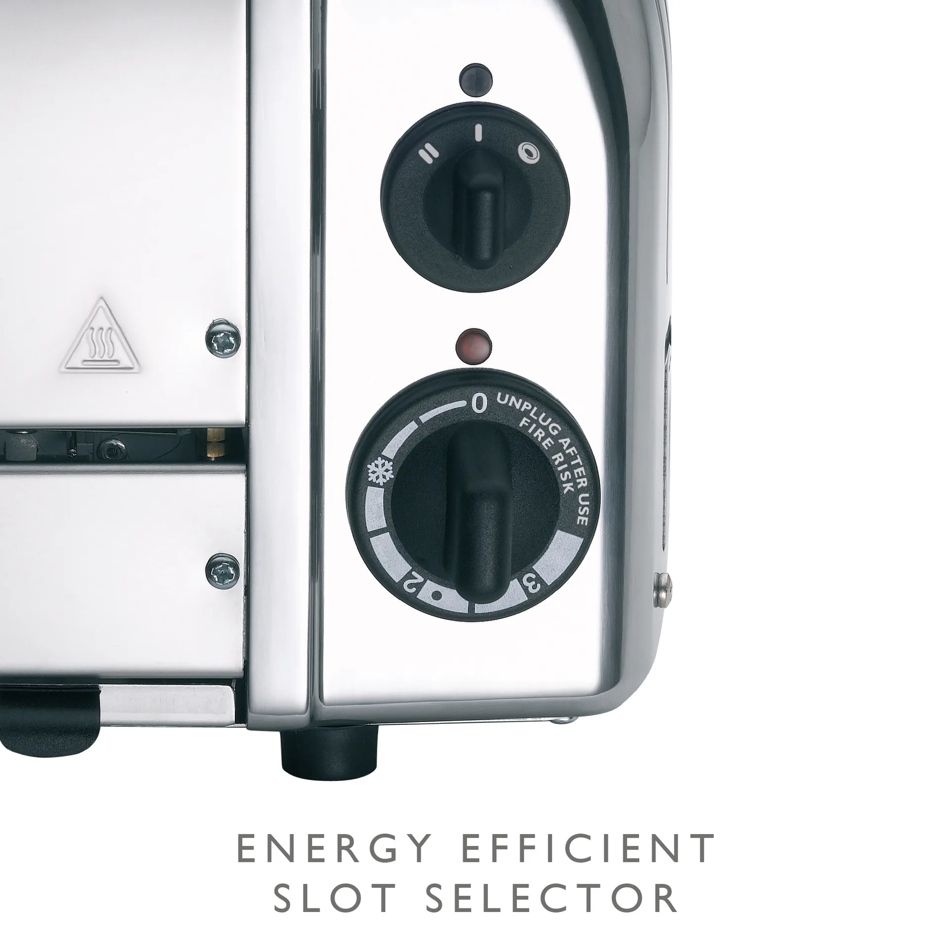 Toaster Classic 2 slices, Stainless steel Dualit