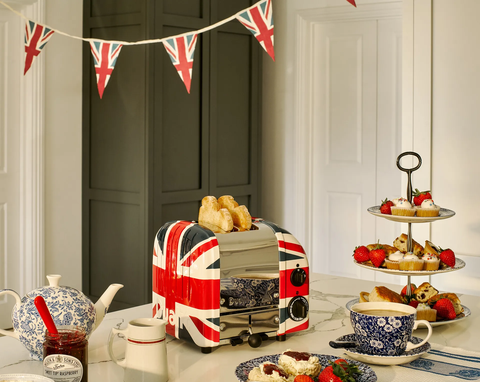 Toaster Classic 2 slices, Union Jack Dualit