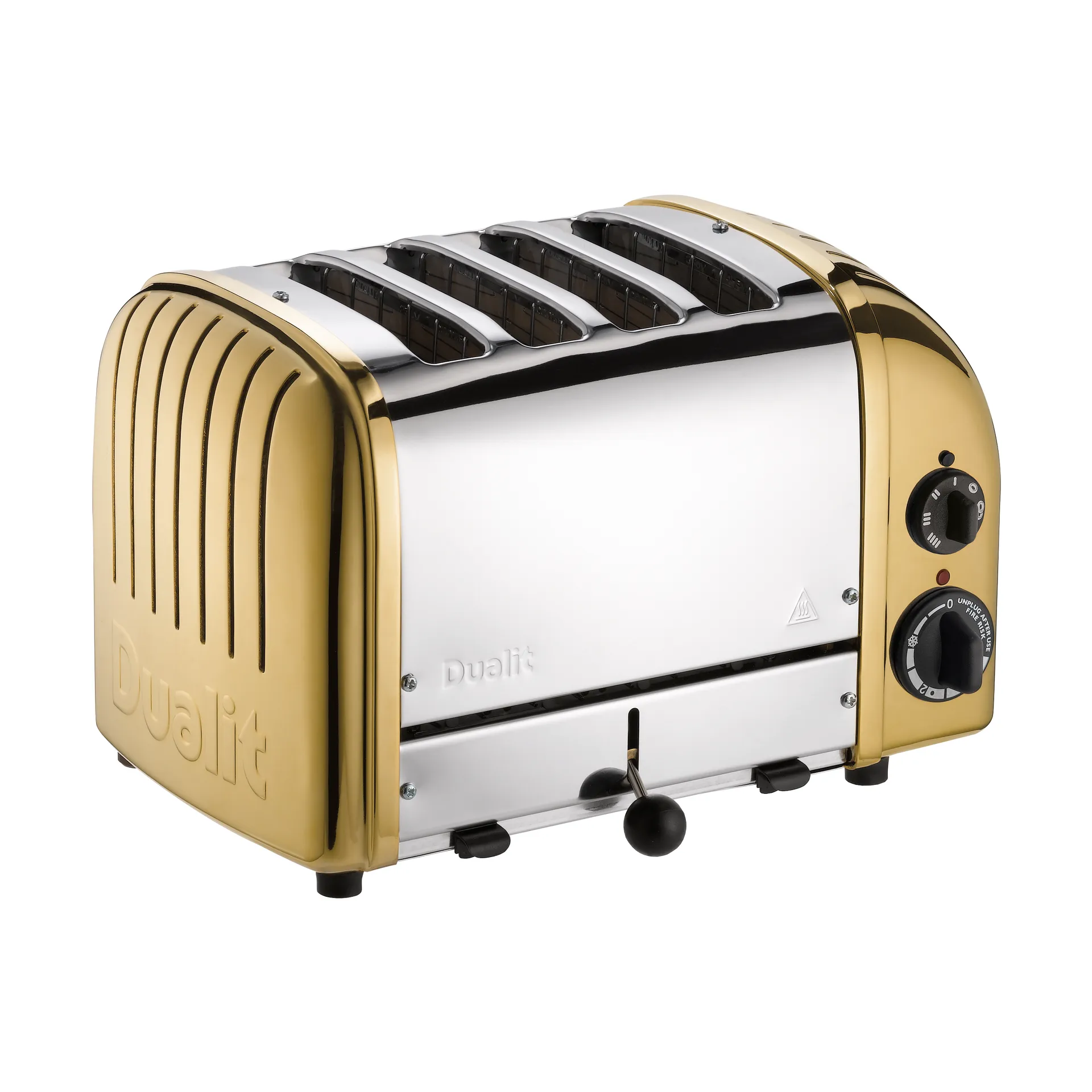 Toaster Classic 4 slices, Brass Dualit
