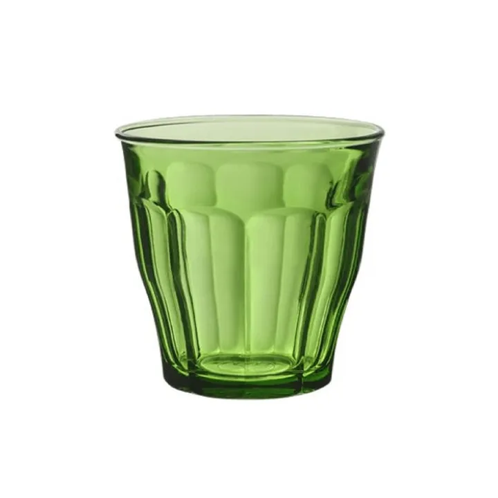 Picardie drinking glass - Green, 6-pack, 25 cl - Duralex