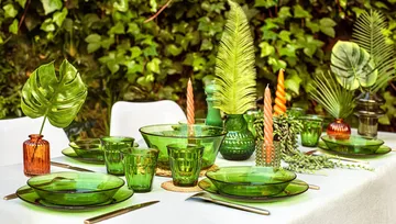 Picardie drinking glass - Green, 6-pack, 25 cl - Duralex