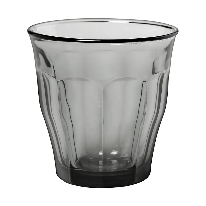 Picardie drinking glass - Grey, 6-pack, 25 cl - Duralex