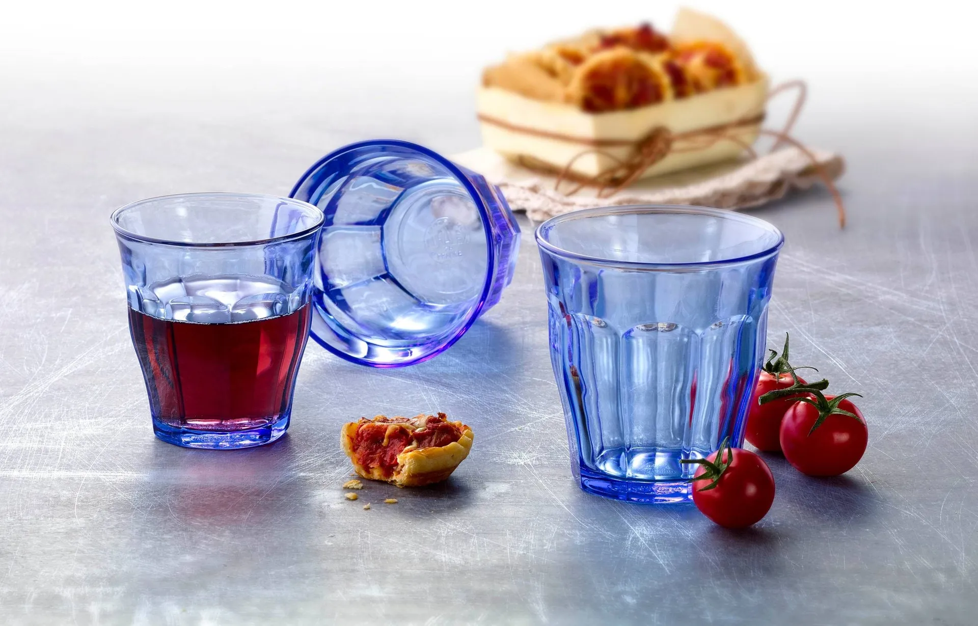 Picardie drinking glass, Marine, 6-pack, 31 cl Duralex