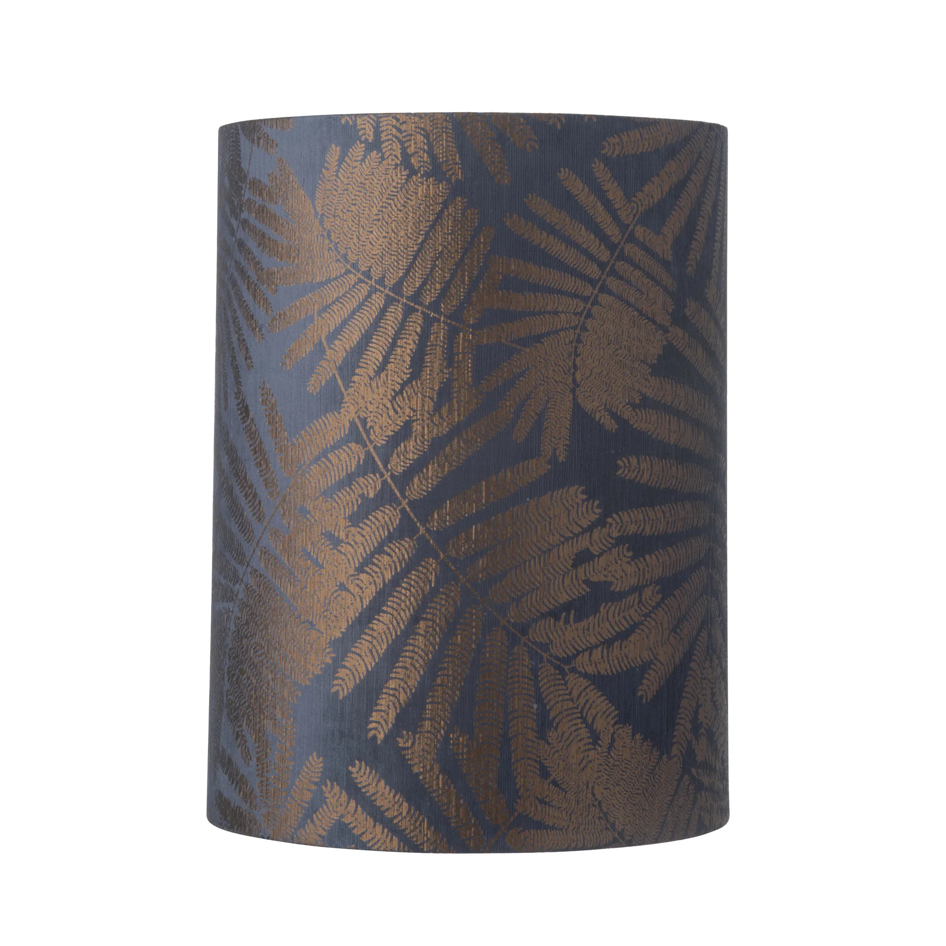 Fern leaves lamp shade Ø 30 cm, blue EBB & FLOW
