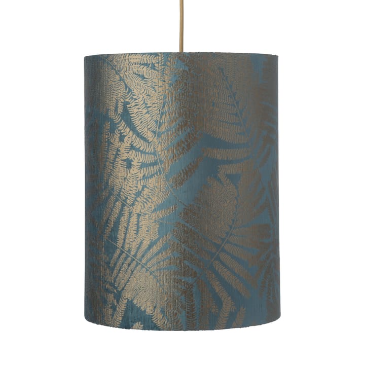 Fern leaves lamp shade Ø 30 cm - teal - EBB & FLOW