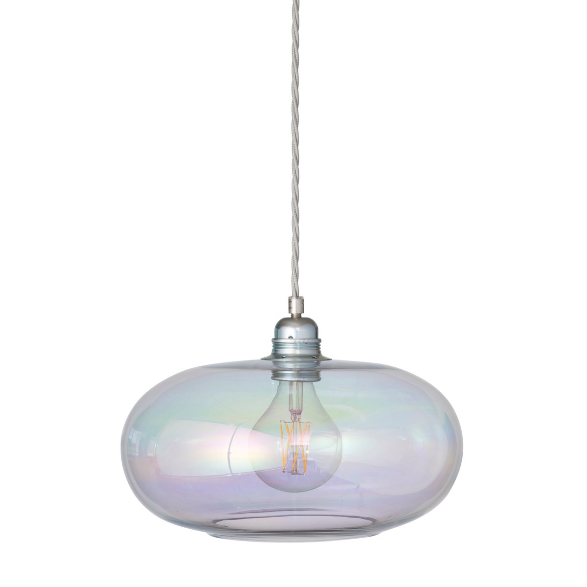 EBB & FLOW Horizon ceiling lamp o 29 cm chameleon-silver