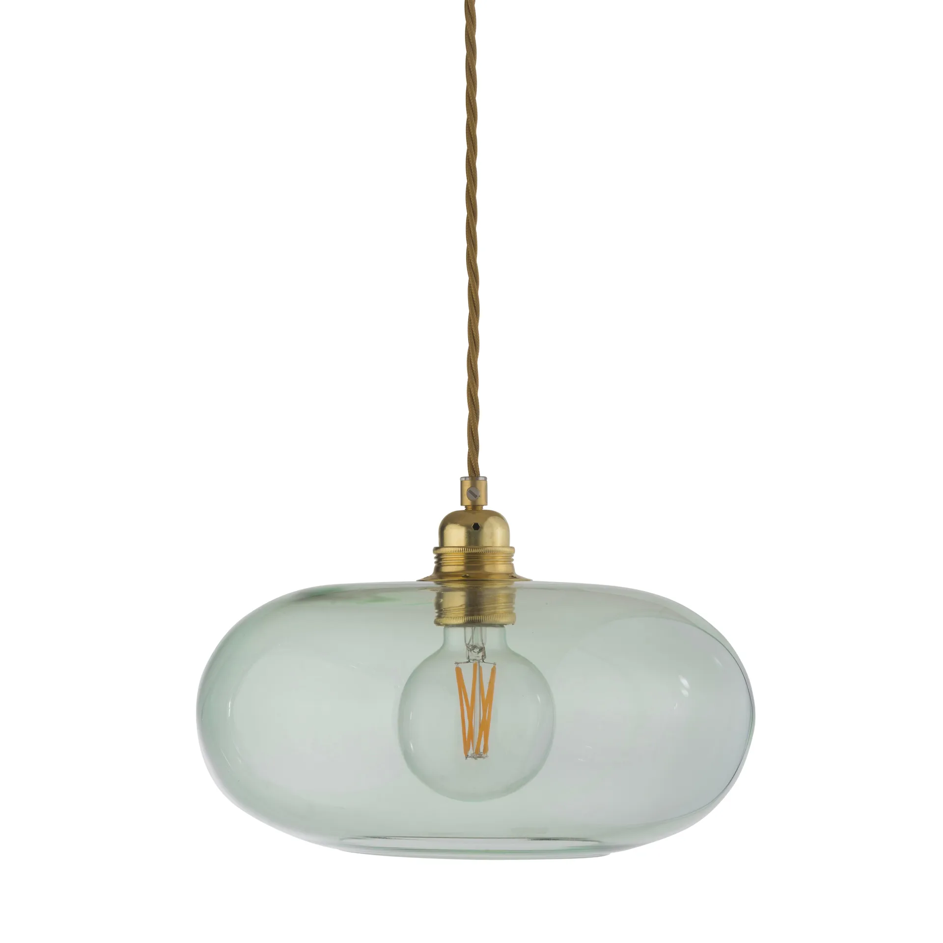 Horizon ceiling lamp Ø 29 cm, forest green EBB & FLOW