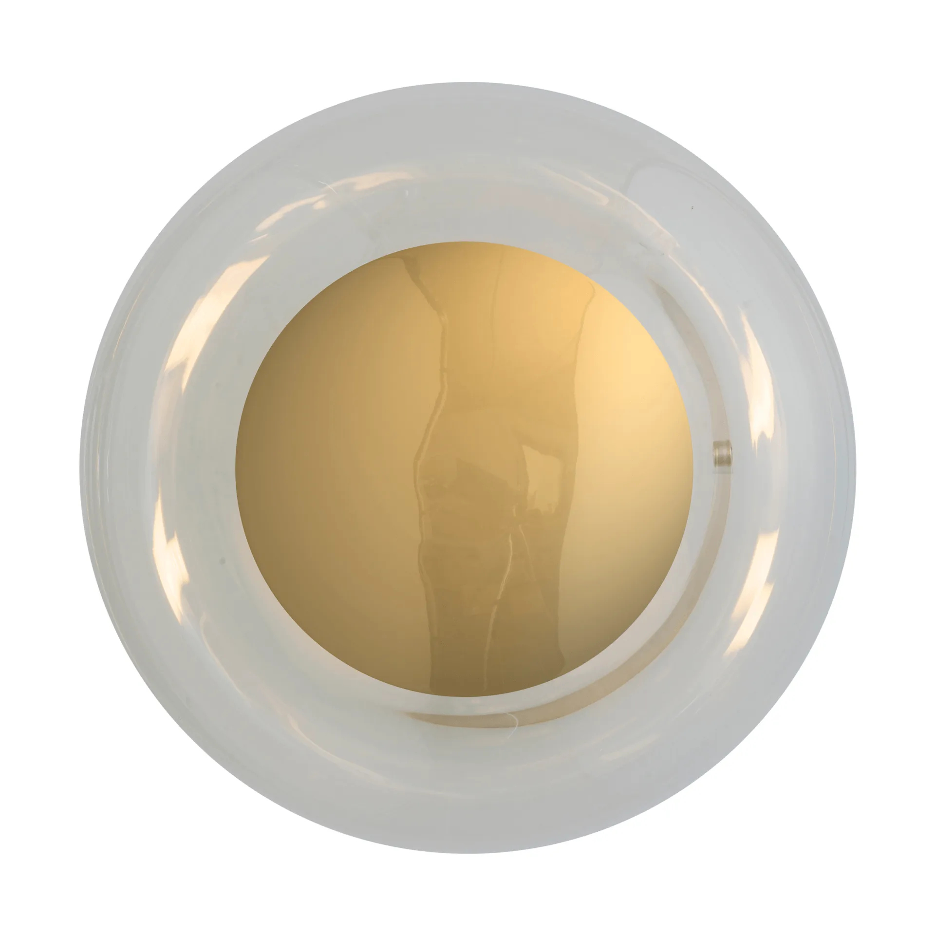 Horizon surface wall lamp, Clear, Ø25 cm EBB & FLOW