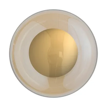 Horizon surface wall lamp - Golden smoke, Ø21 cm - EBB & FLOW