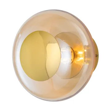 Horizon surface wall lamp - Golden smoke, Ø21 cm - EBB & FLOW