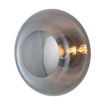 Horizon surface wall lamp - Smokey grey, Ø36 cm - EBB & FLOW