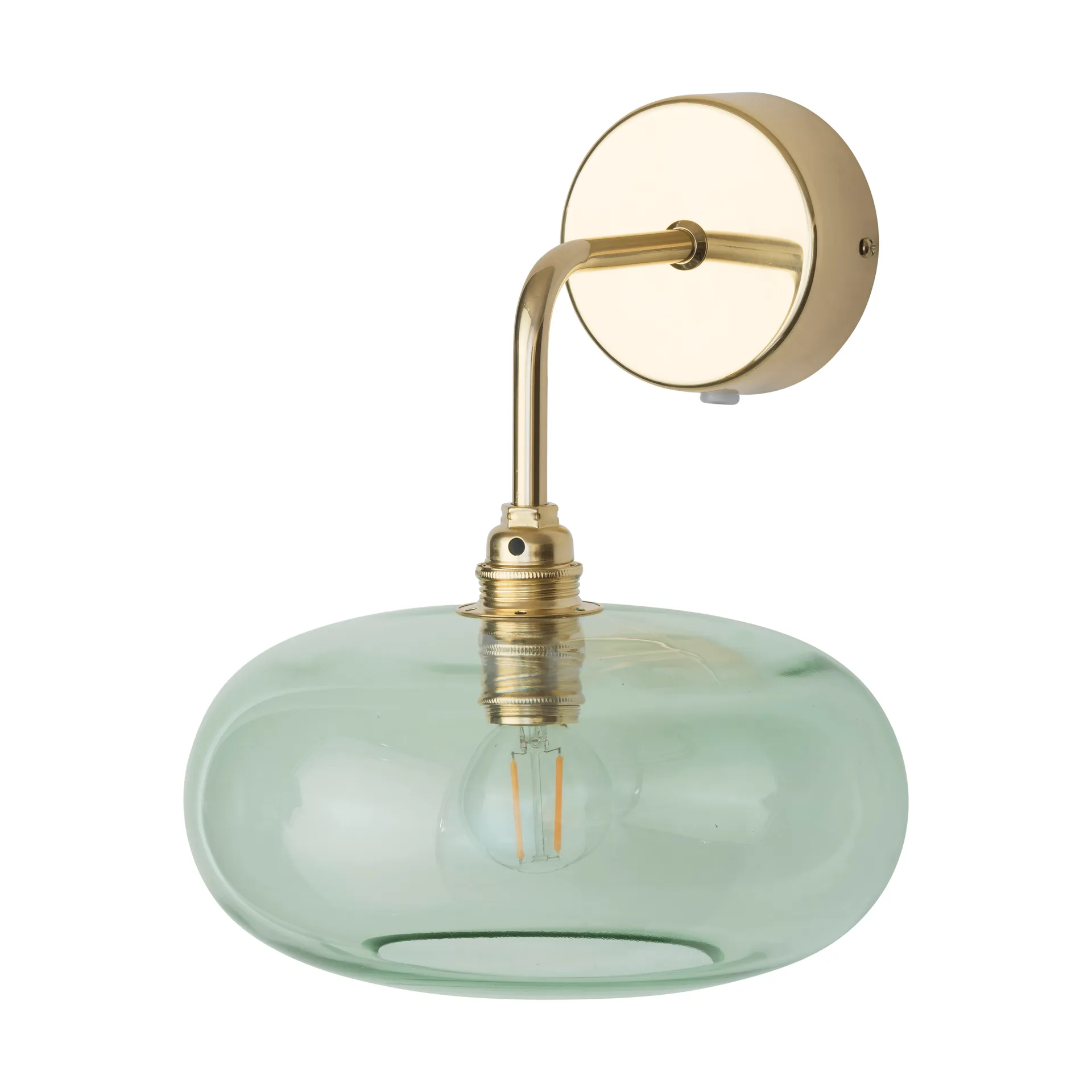 Horizon wall lamp, Forest green EBB & FLOW