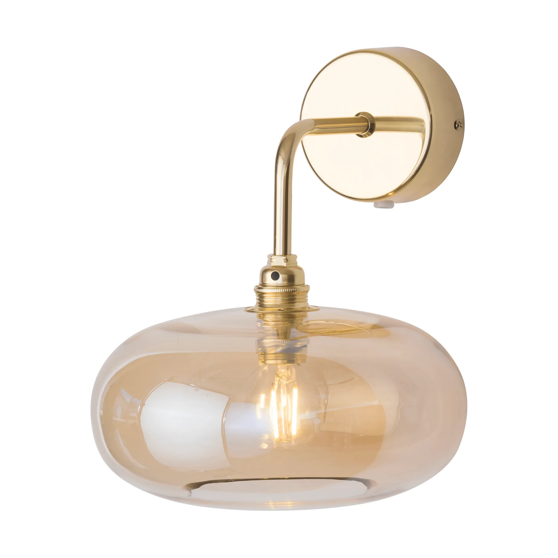 Horizon wall lamp, Golden smoke EBB & FLOW