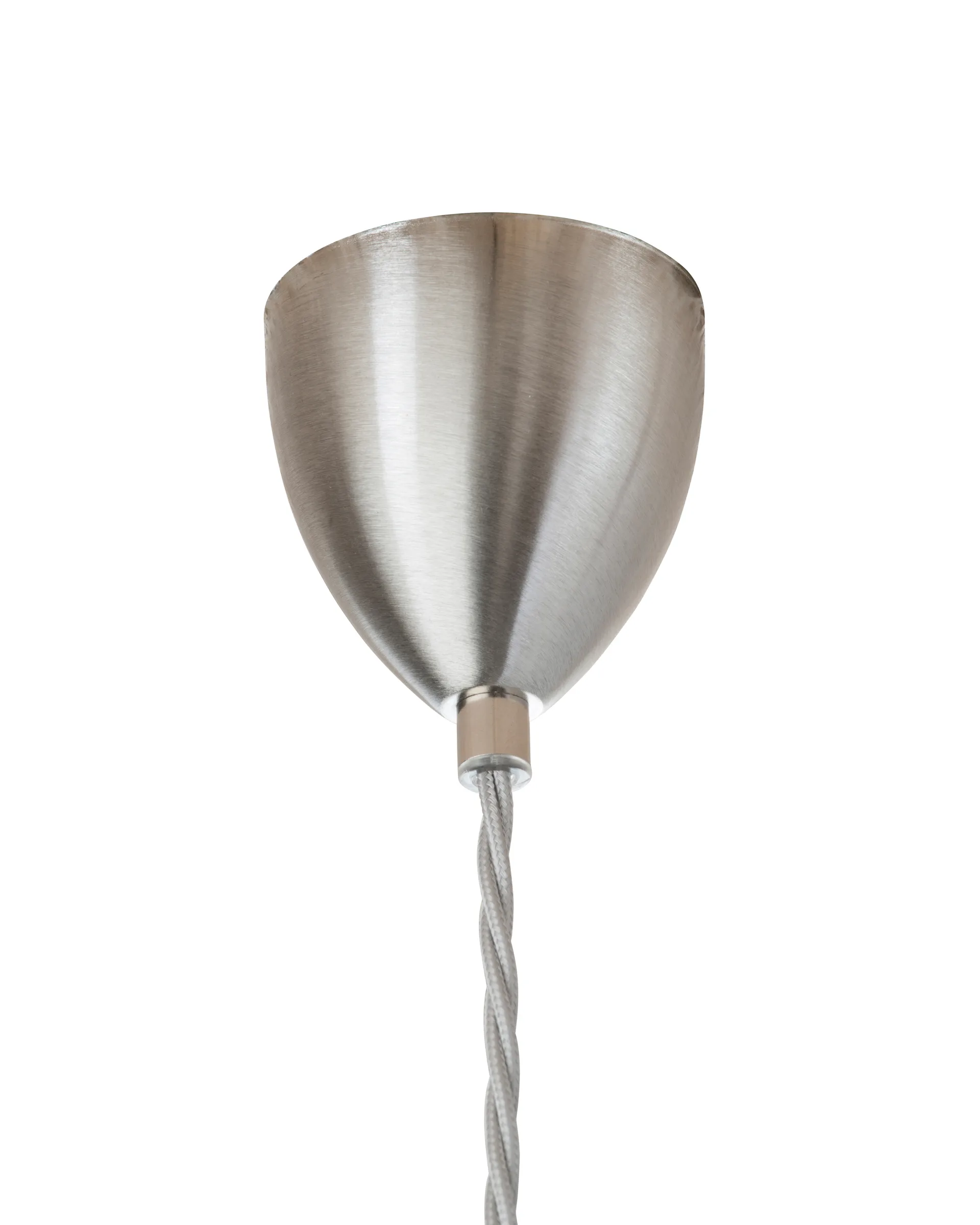 Rowan ceiling lamp Chrystal Ø 28 cm, medium + silver-coloured cord EBB & FLOW