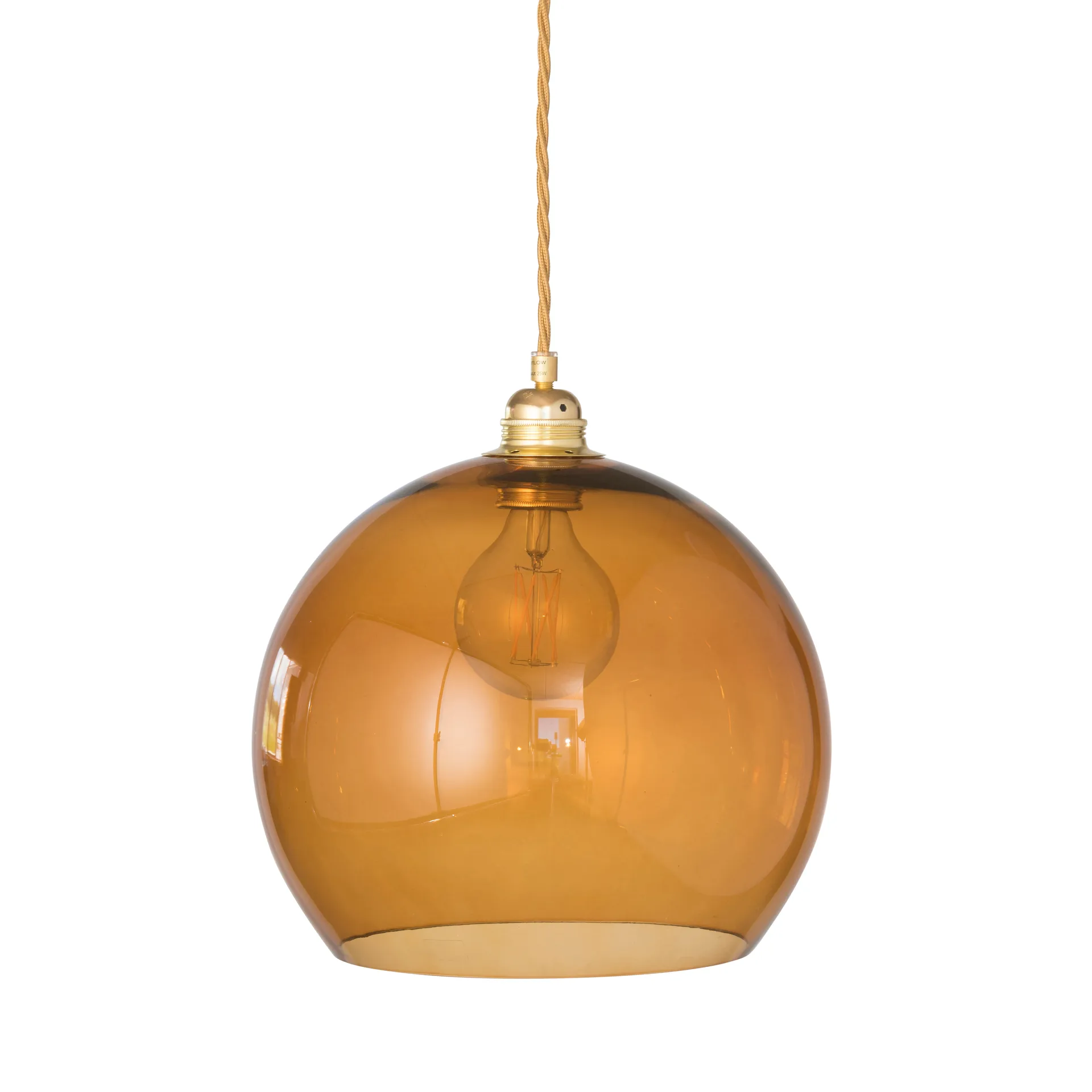 Rowan pendant lamp L, Ø 28 cm, toast EBB & FLOW