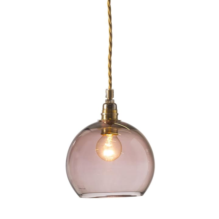 Rowan pendant lamp S, Ø 15 cm - obsidian - EBB & FLOW