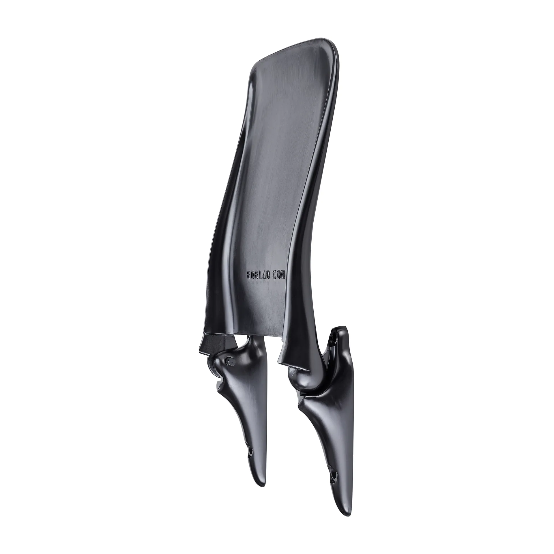 Edblad wall chair matte finish, Blackcoated aluminum Edblad