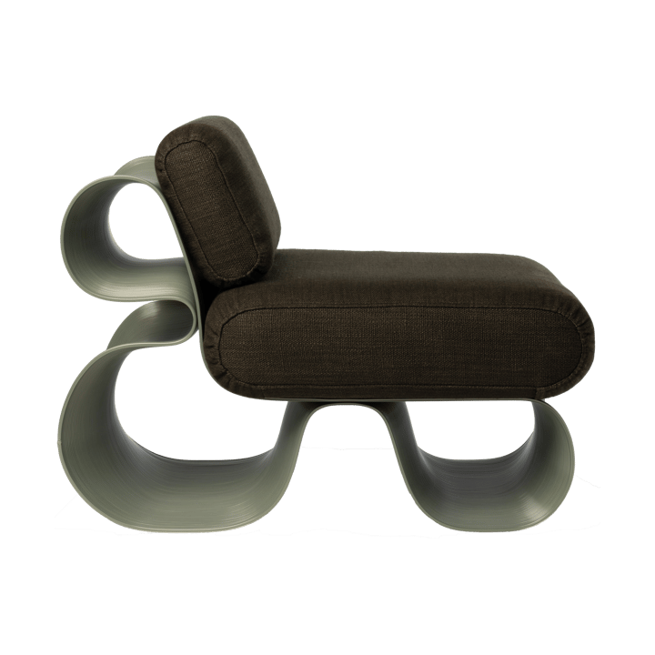 Eel lounge chair - Olive - Ekbacken Studios