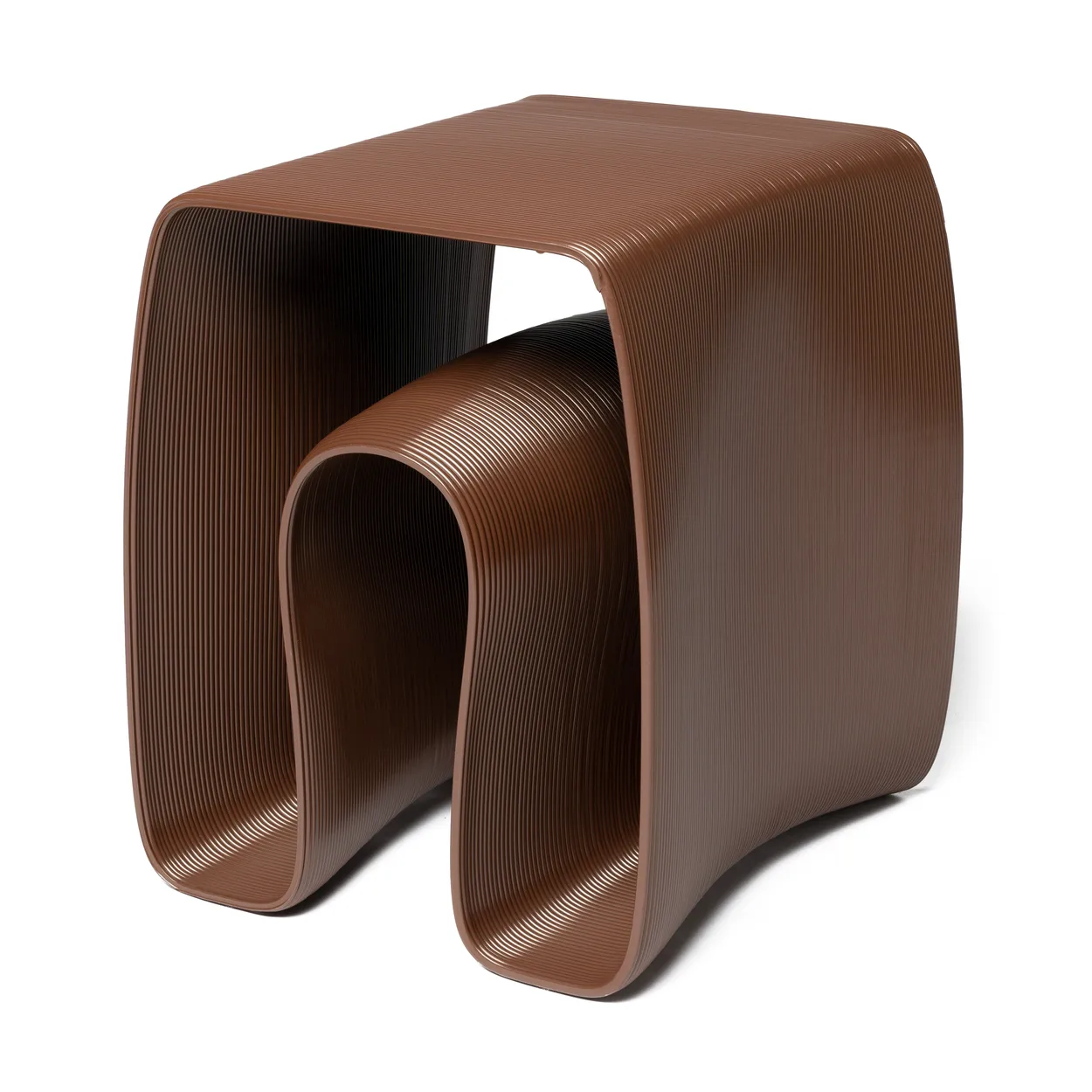 Ekbacken Studios Eel side table 38x40 cm Chocolate | Scandinavian Design | Side tables | Brown