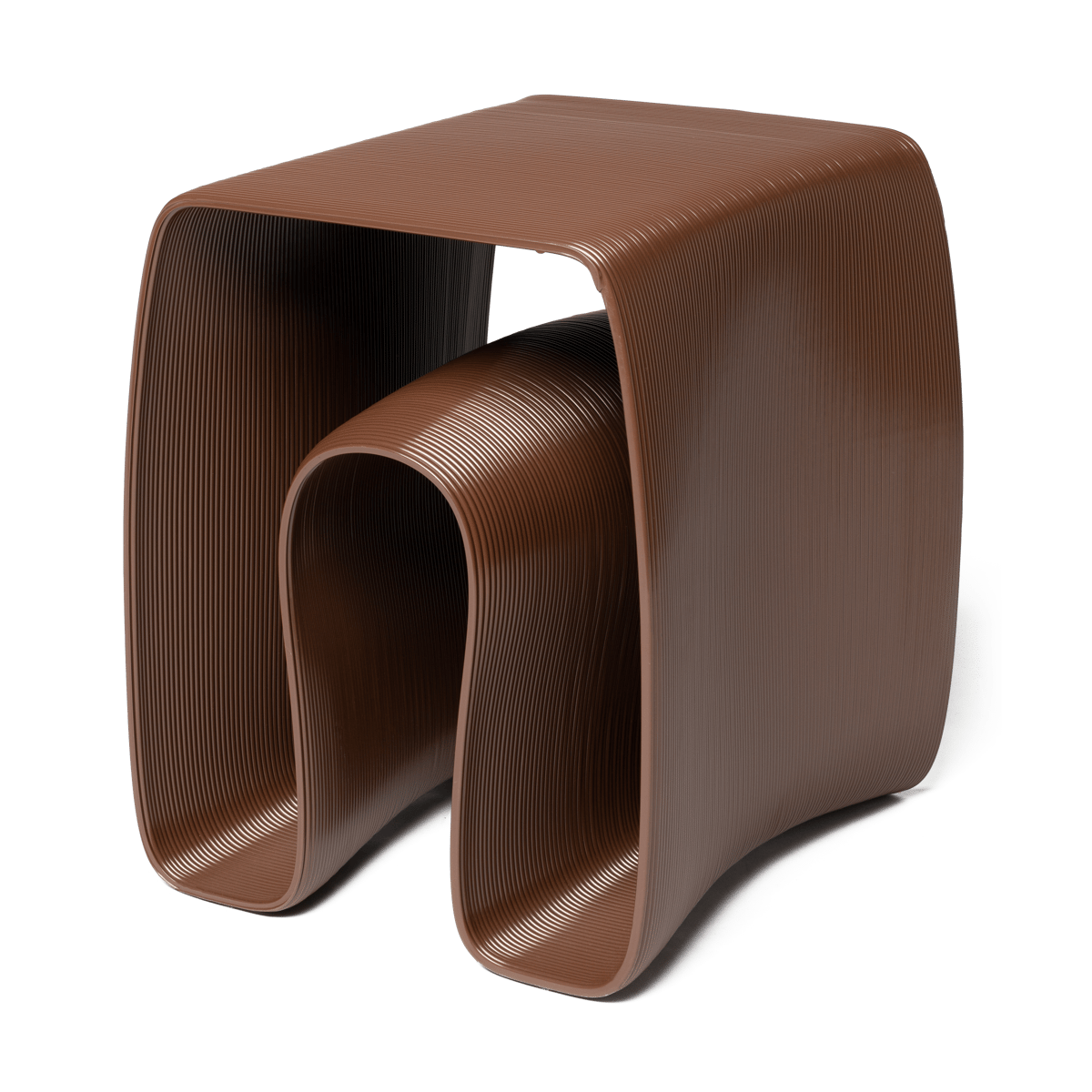 Ekbacken Studios Eel side table 38x40 cm Chocolate | Scandinavian Design | Side tables | Brown