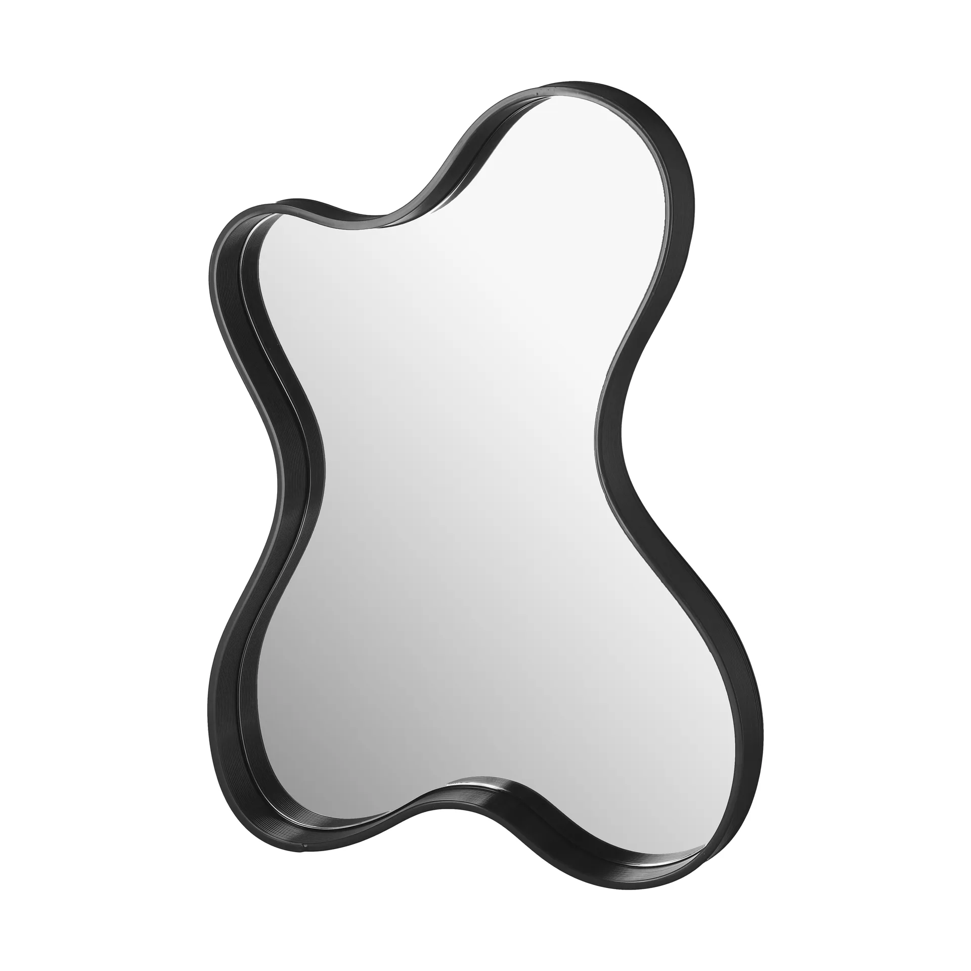 Pebble mirror small 56x76 cm, Black Ekbacken Studios