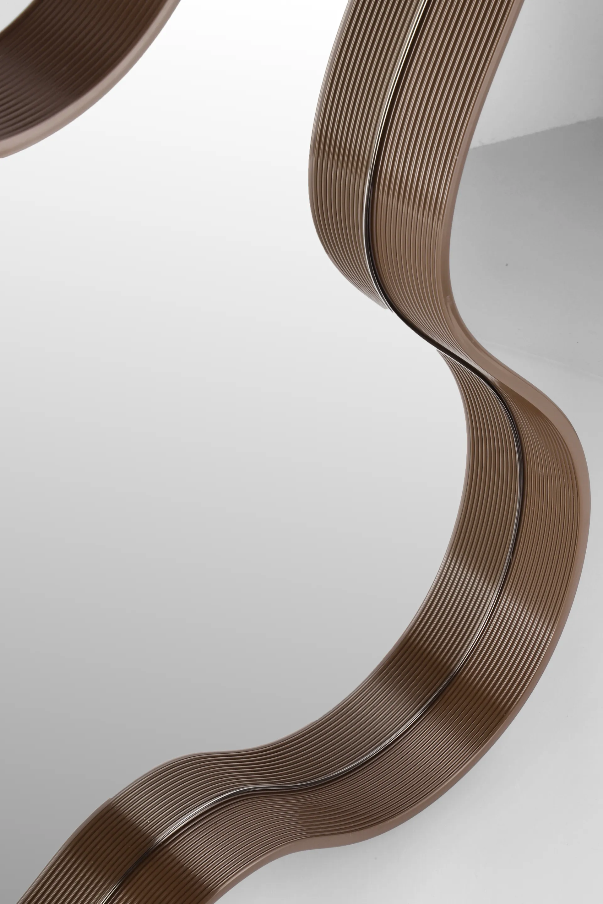 Pebble mirror small 56x76 cm, Chocolate Ekbacken Studios