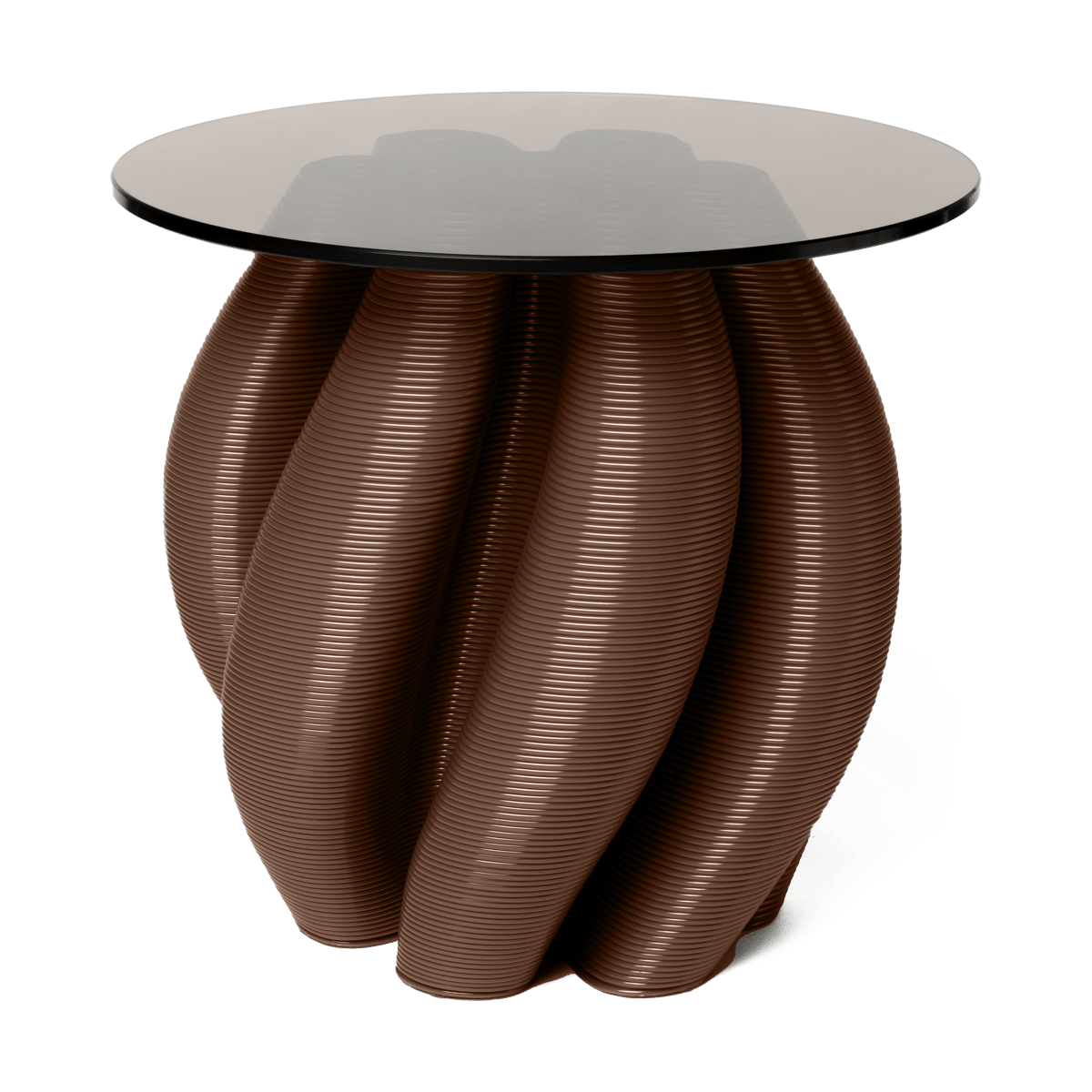 Ekbacken Studios Water lily side table o50 cm Chocolate