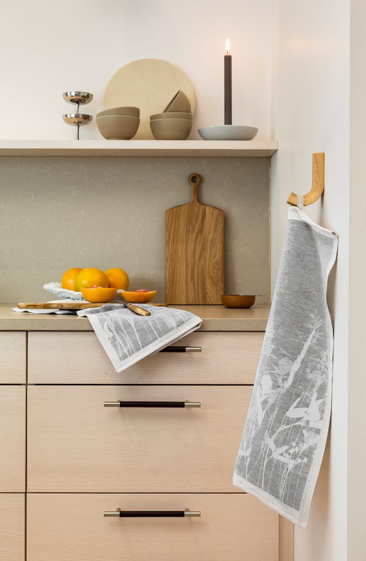 Airy kitchen towel 35x50 cm, grey Ekelund Linneväveri
