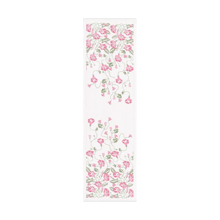 Åkervinda table runner 35x120 cm - Pink - Ekelund Linneväveri