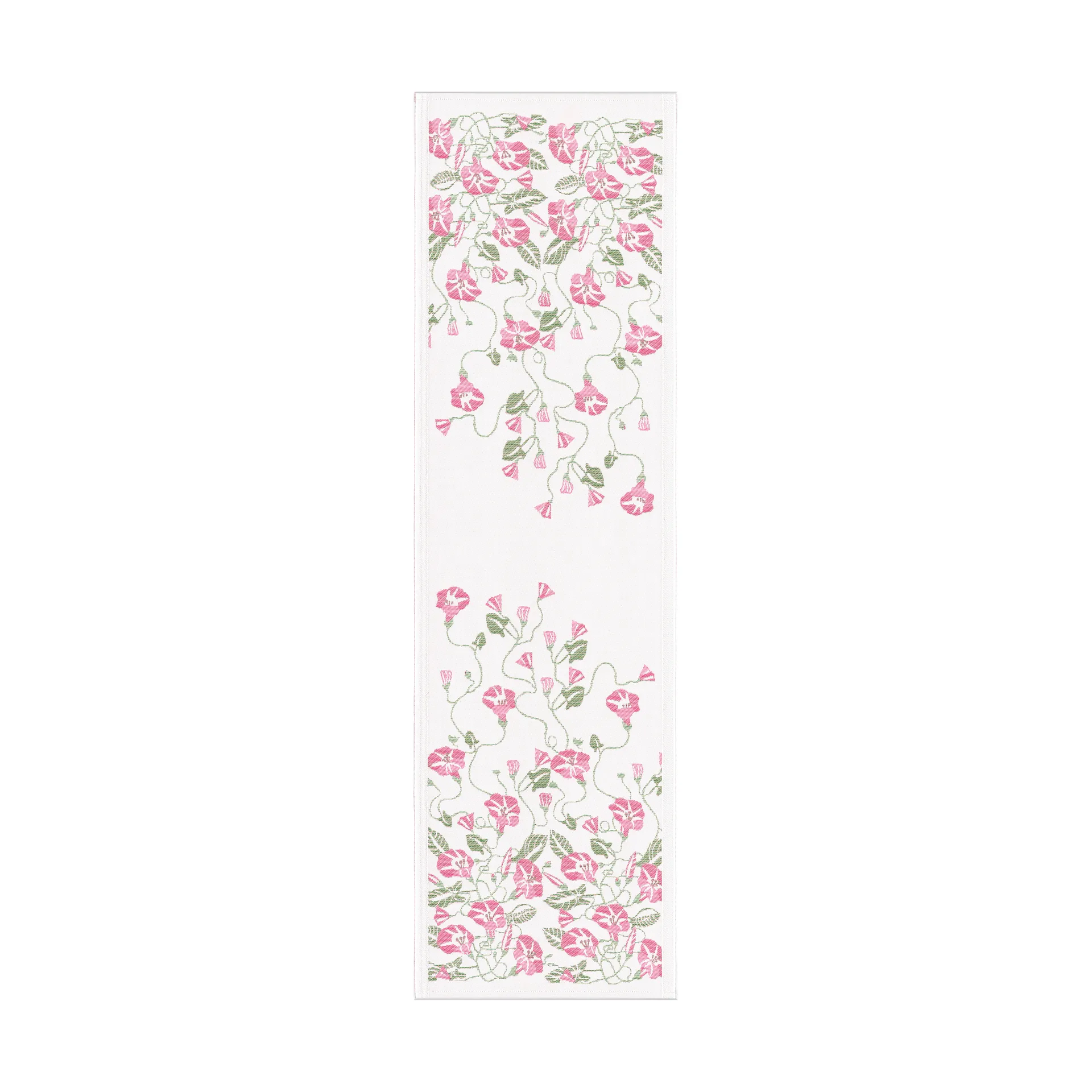 Åkervinda table runner 48x150 cm, Pink Ekelund Linneväveri