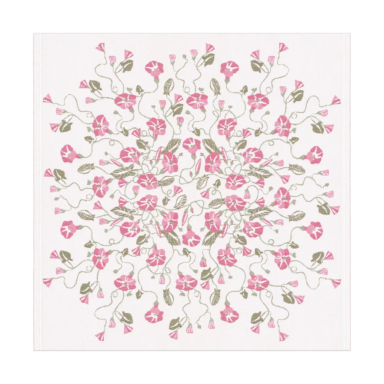 Ekelund Linneväveri Åkervinda tablecloth 75x75 cm Pink