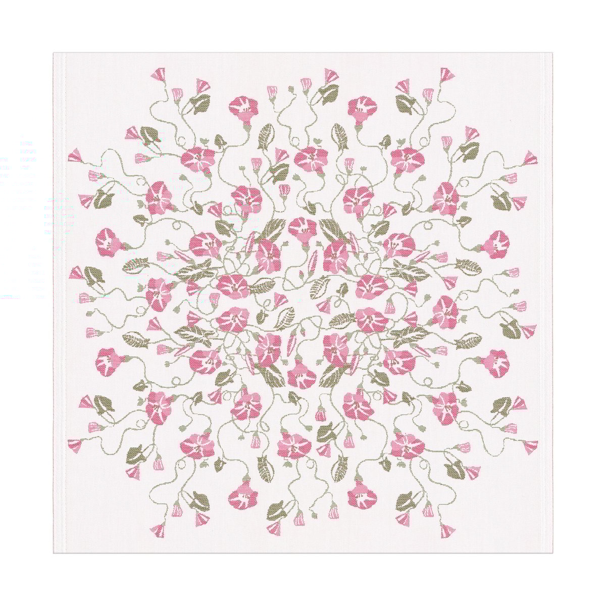 Ekelund Linneväveri Åkervinda tablecloth 75x75 cm Pink