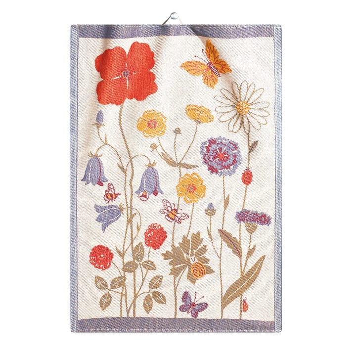 Ängsblom kitchen towel, 35x50 cm Ekelund Linneväveri