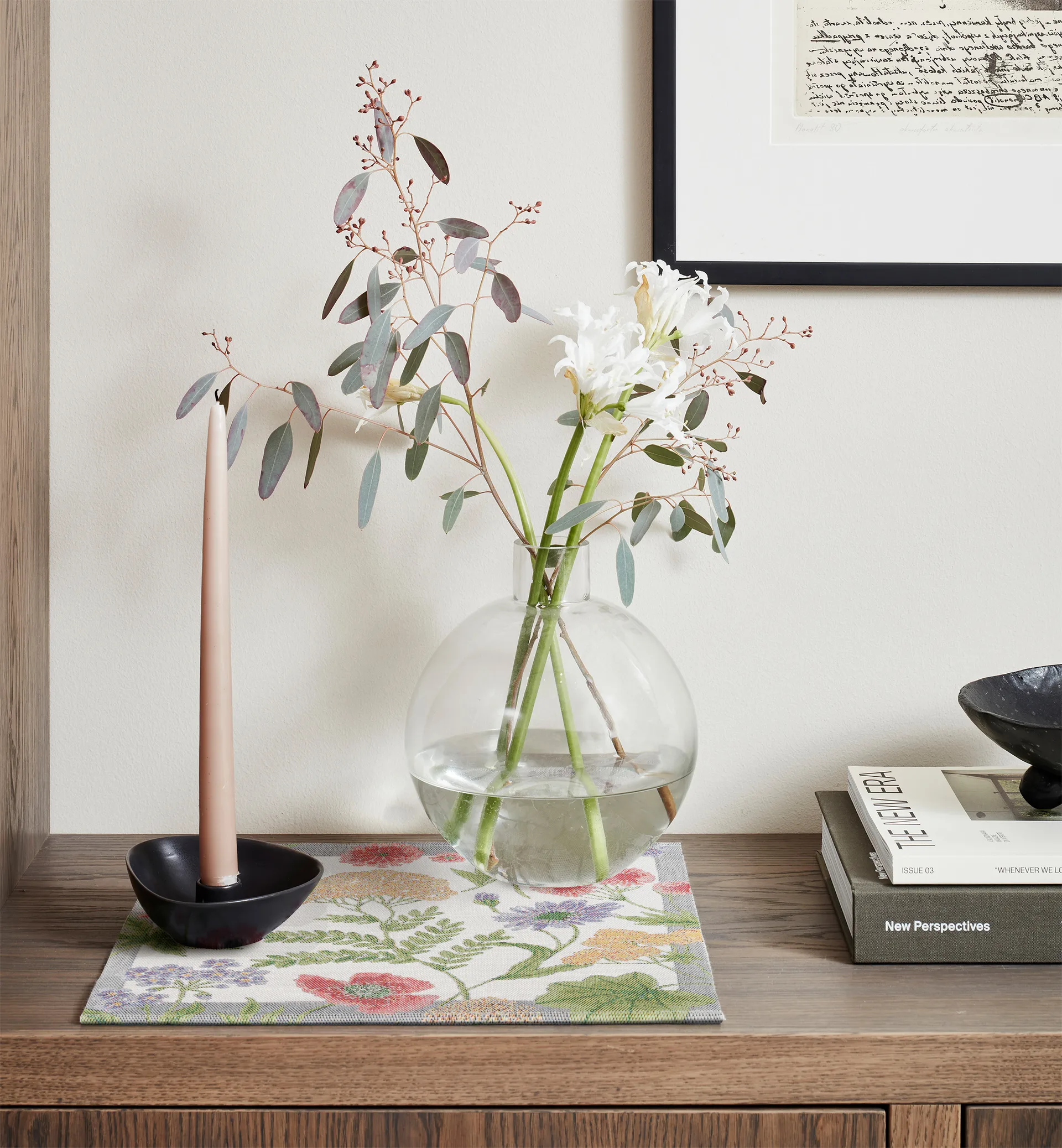 Ängsdröm napkin 35x35 cm, Multi Ekelund Linneväveri