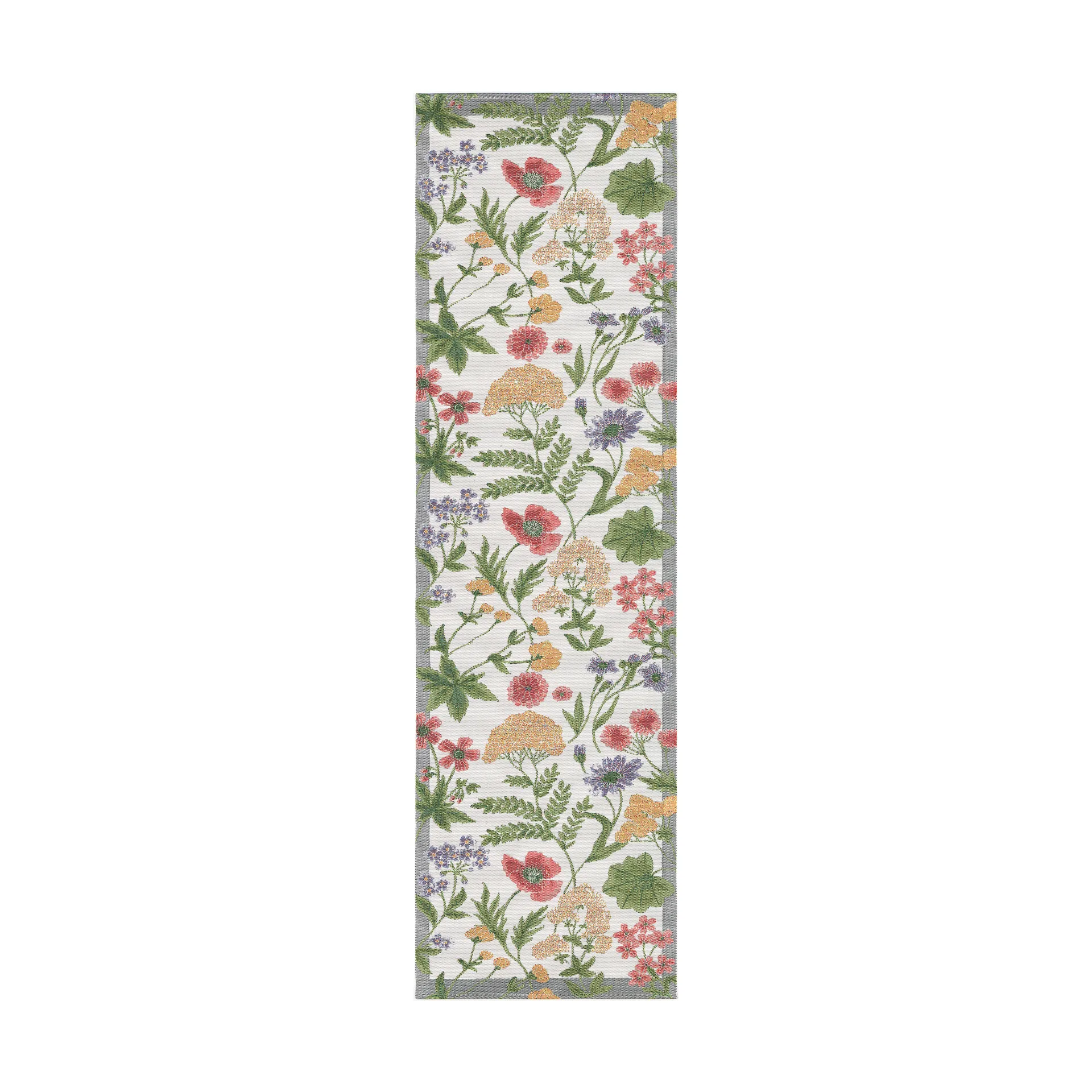 Ängsdröm table runner 35x140 cm, Multi Ekelund Linneväveri