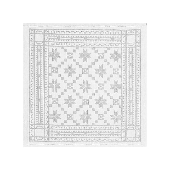 Ekelund Linneväveri Åttebladrose napkin 35x35 cm Beige