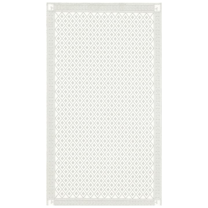 Åttebladrose table cloth beige - 150x310 cm - Ekelund Linneväveri