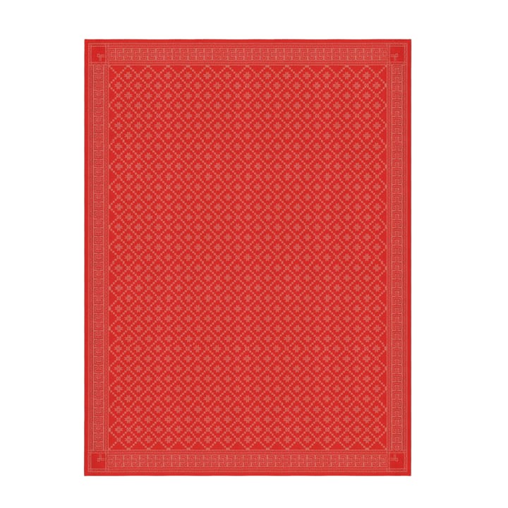 Åttesinglerose table cloth - 150x150 cm - Ekelund Linneväveri