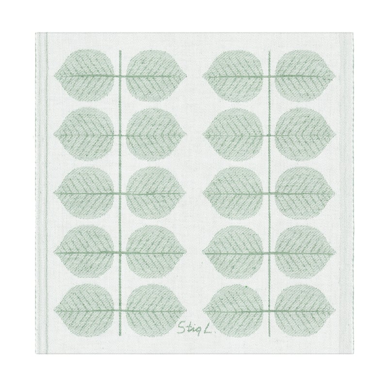 Ekelund Linneväveri Berså napkin 35x35 cm Green