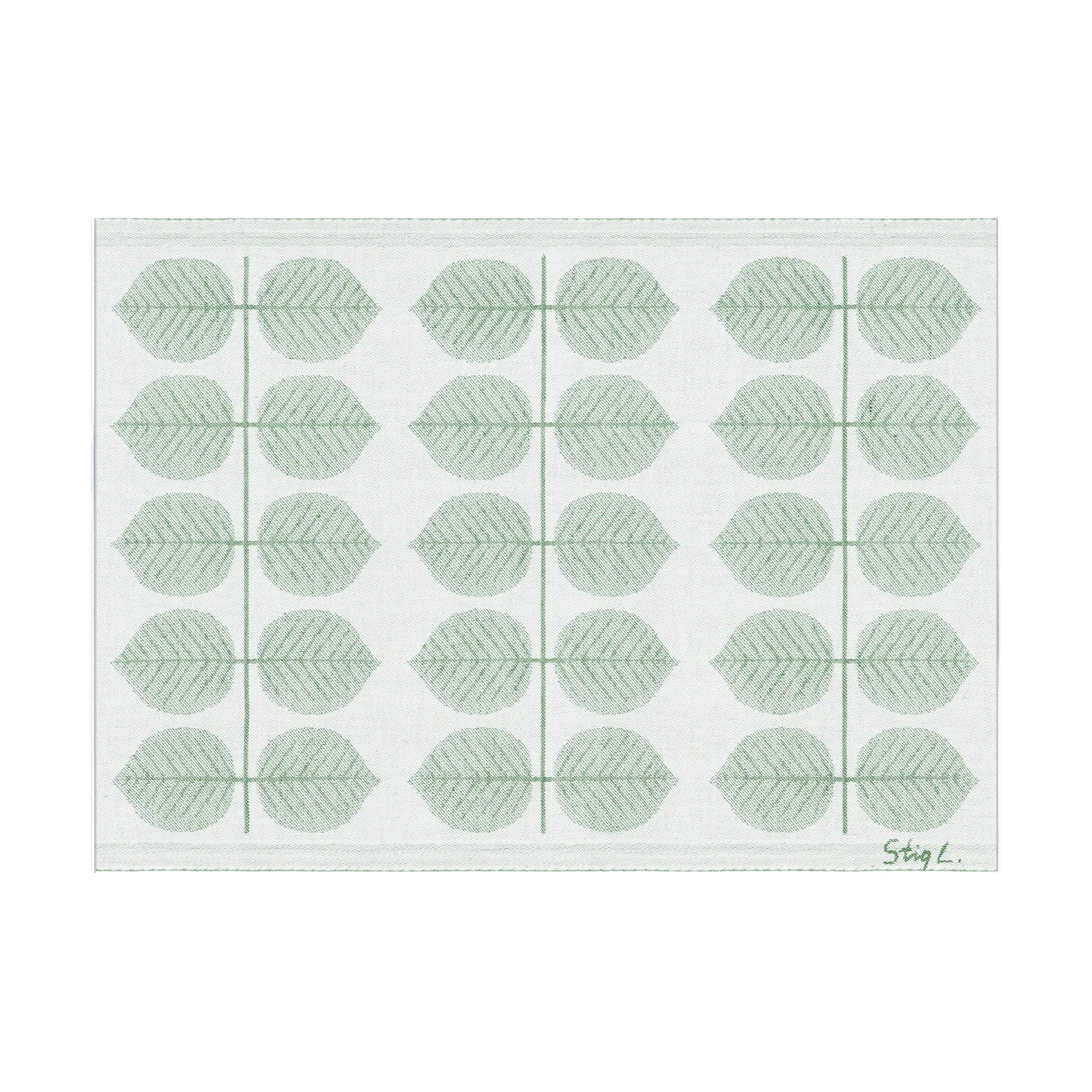 Berså placemat 35x48 cm, Green Ekelund Linneväveri
