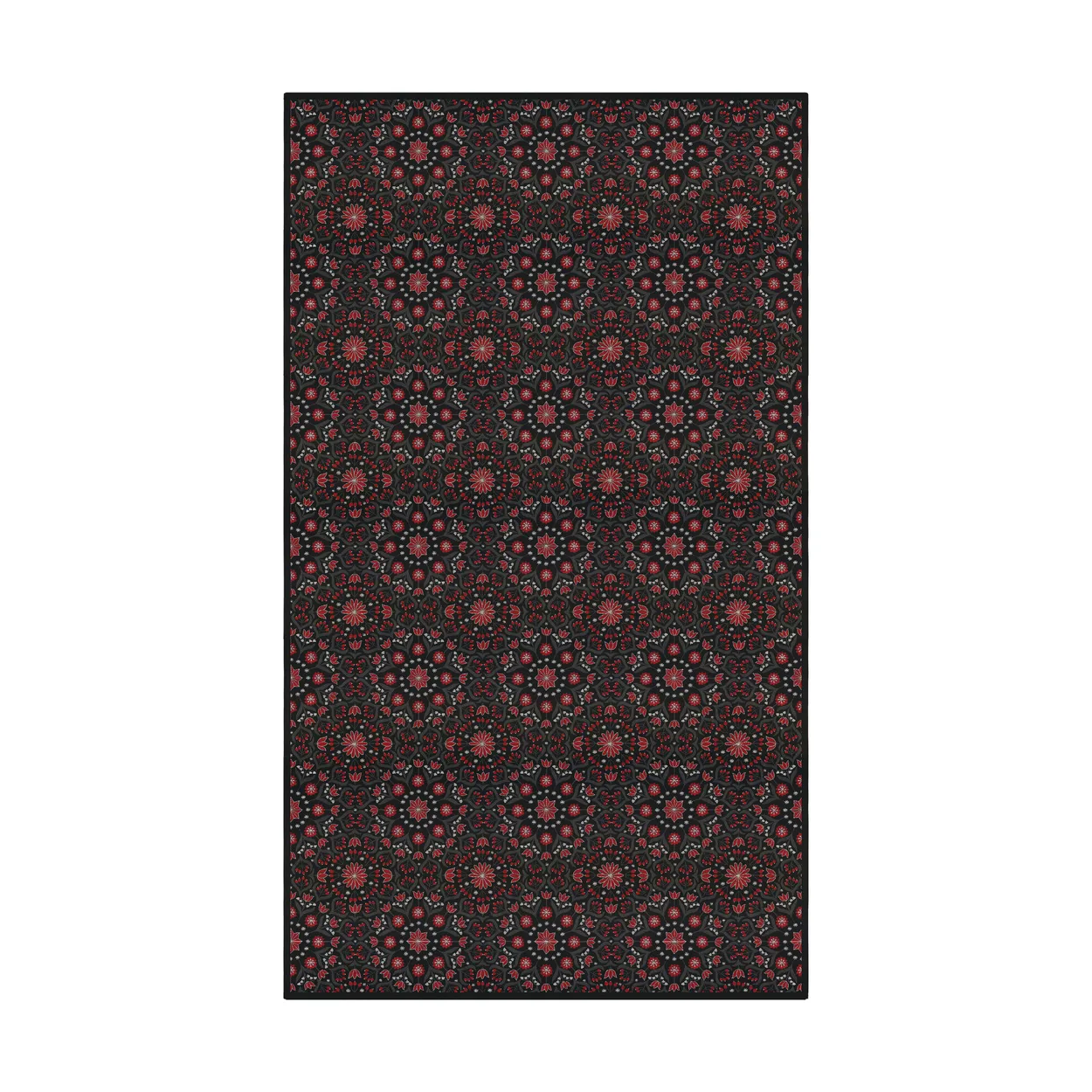 Ekelund Linneväveri Betty's jul tablecloth 145x300 cm Red-black