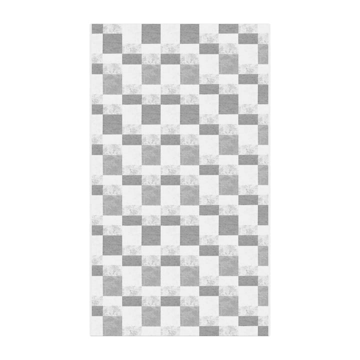 Block table cloth 150x350 cm, grey Ekelund Linneväveri