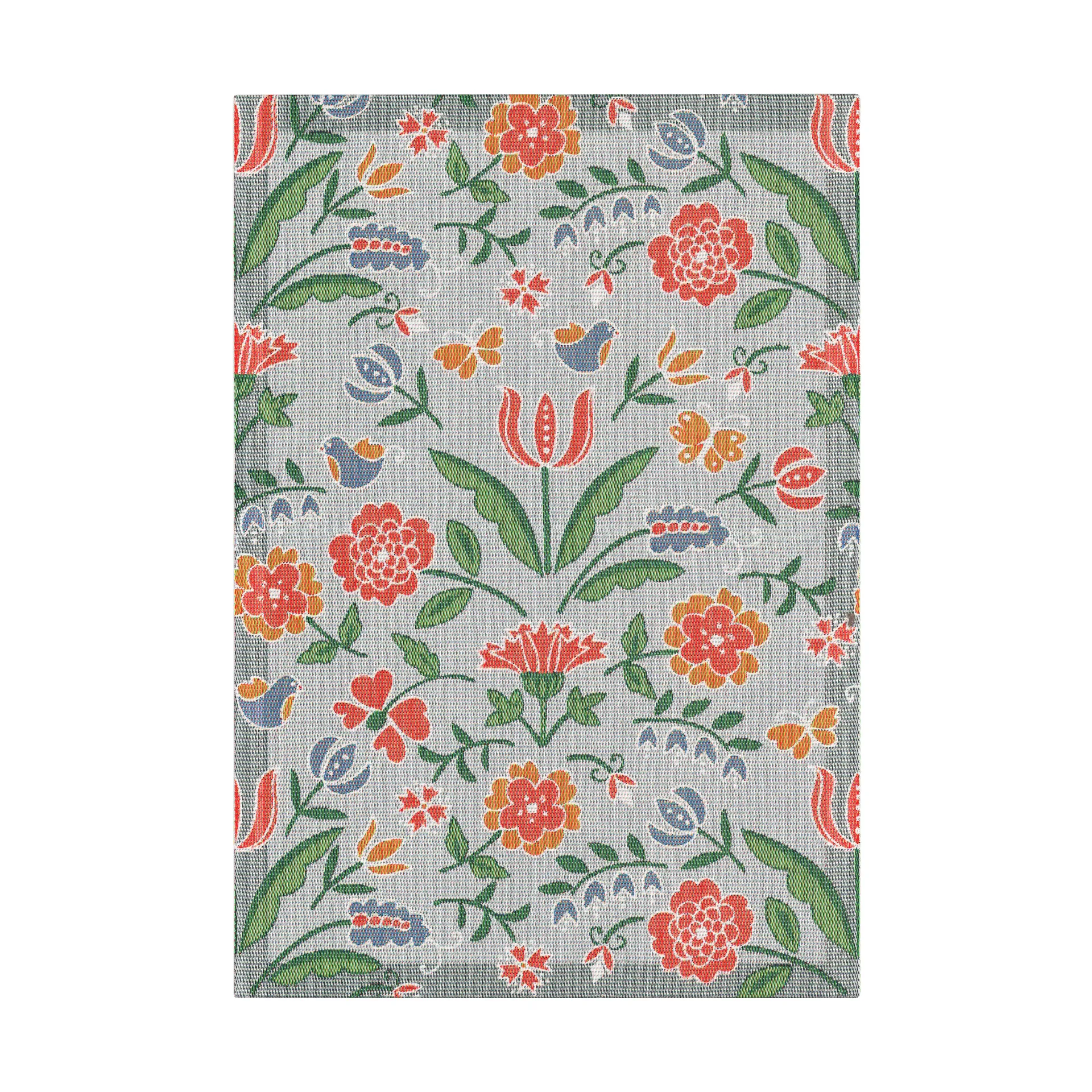 Blomglänta kitchen towel 35x50 cm, Multi Ekelund Linneväveri
