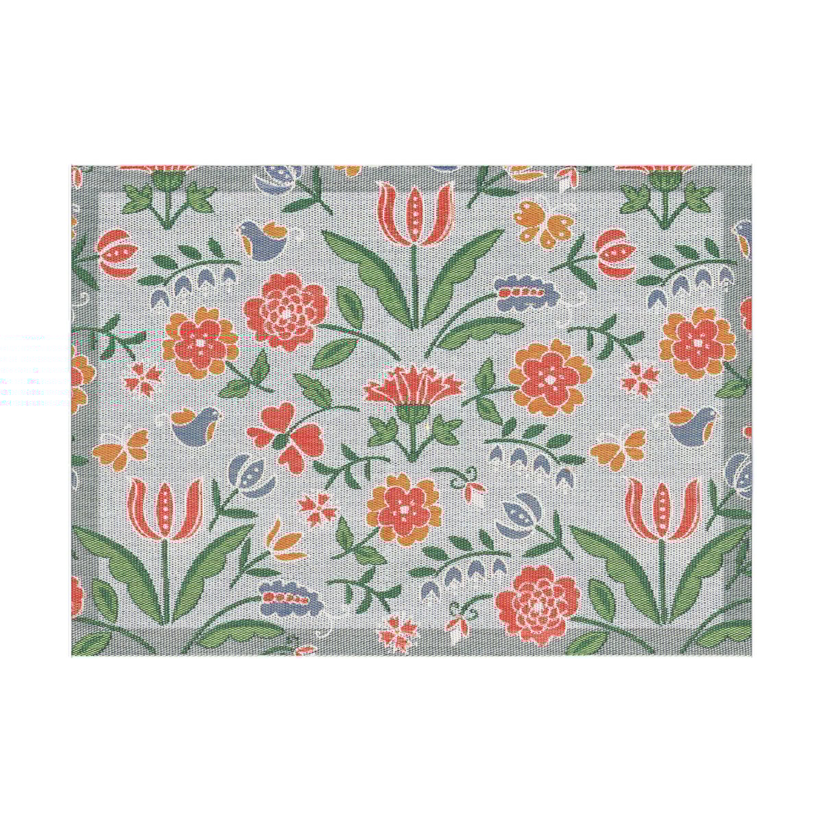 Ekelund Linneväveri Blomglänta placemat 35x48 cm Multi