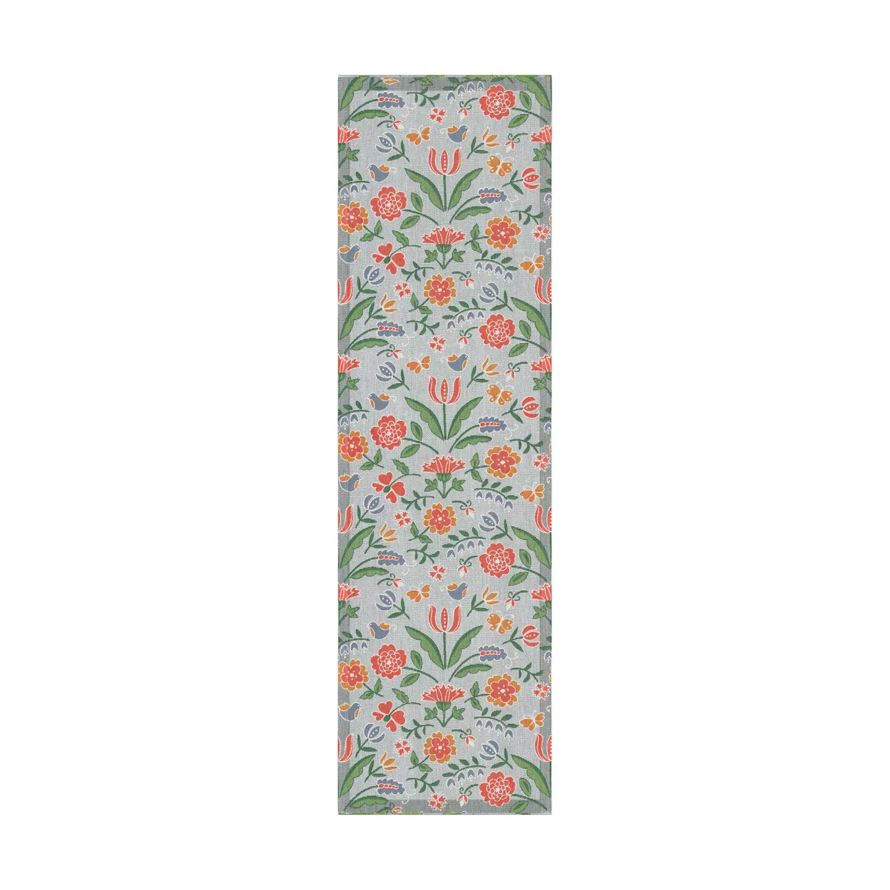 Ekelund Linneväveri Blomglänta table runner 35x120 cm Multi